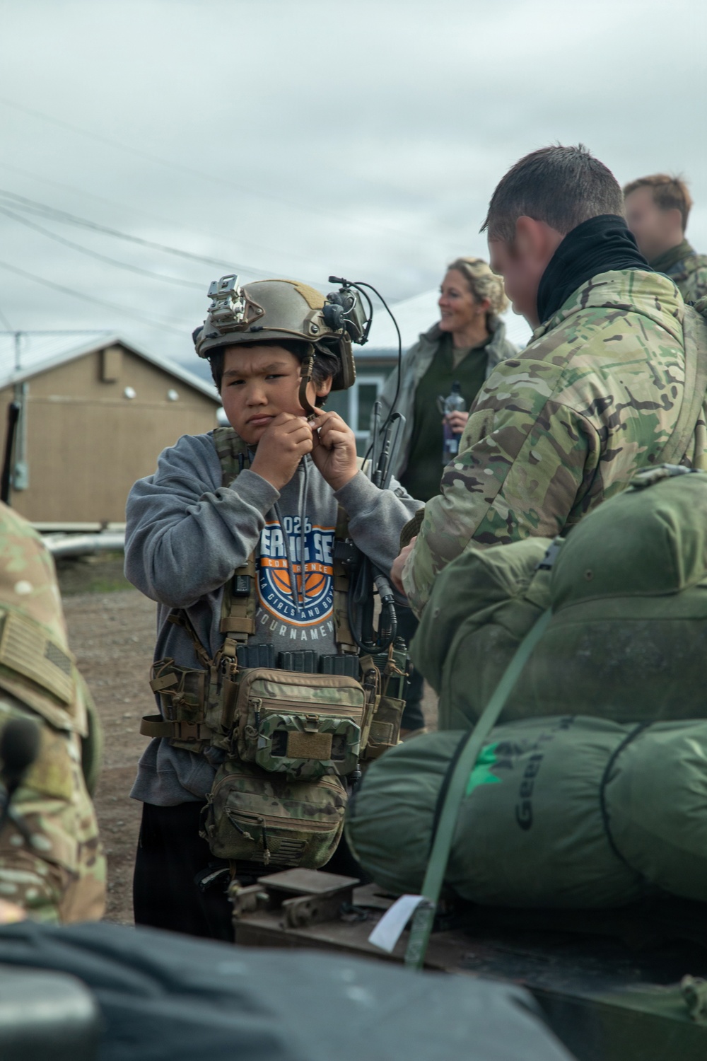 Green Berets strengthen civil-military ties in Savoonga during Operation Polar Dagger