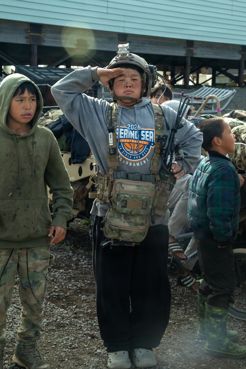 Green Berets strengthen civil-military ties in Savoonga during Operation Polar Dagger