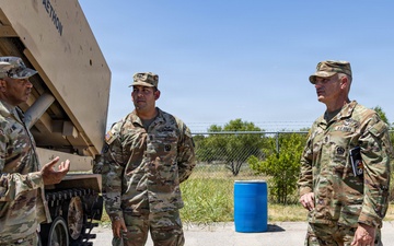 CSM James Light Conducts Battlefield Circulation of 75th Field Artillery Brigade