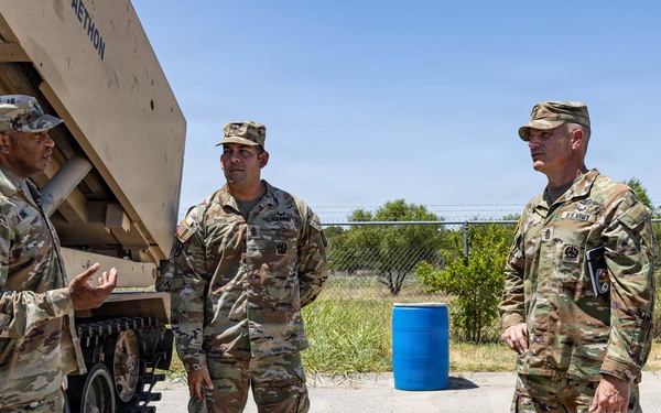 III Armored Corps Command Sergeant Major Inspects Fort Sill Maintenance