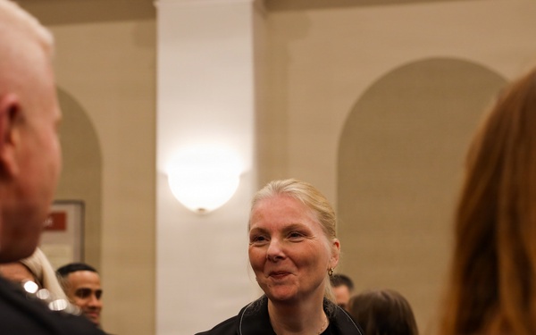 Lt. Gen. Odom hosts Ambassador Clase for Evening Parade at Marine Barracks Washington