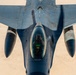 KC-135 refuels F16s for theater stability