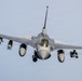 KC-135 refuels F16s for theater stability