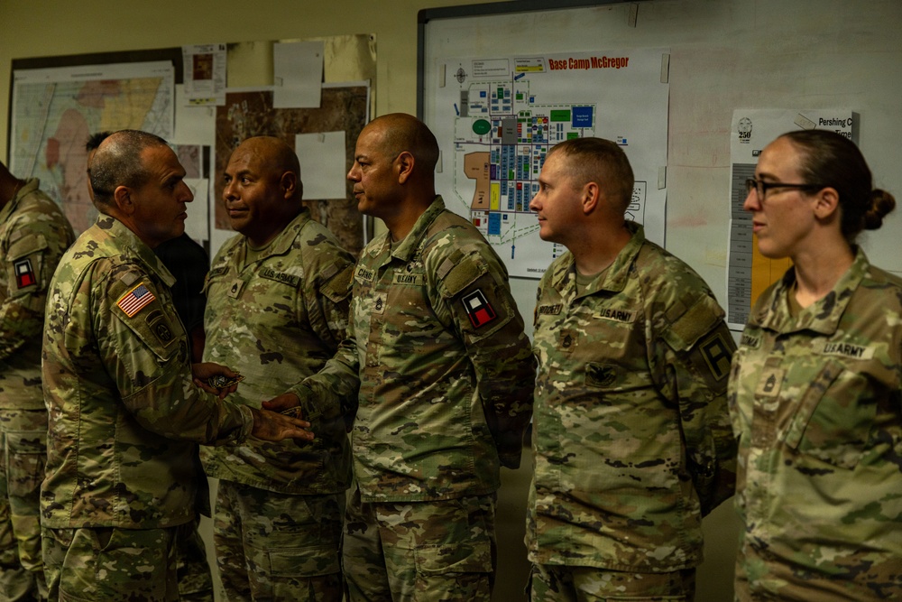 First Army Recognizes Pershing Cup Support Team