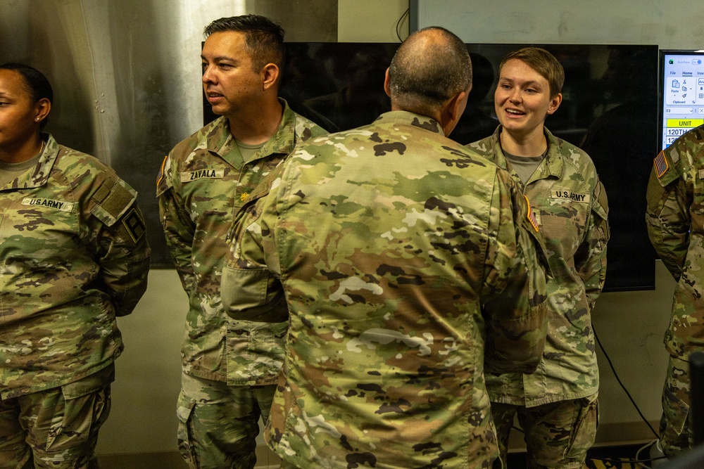 First Army Recognizes Pershing Cup Support Team