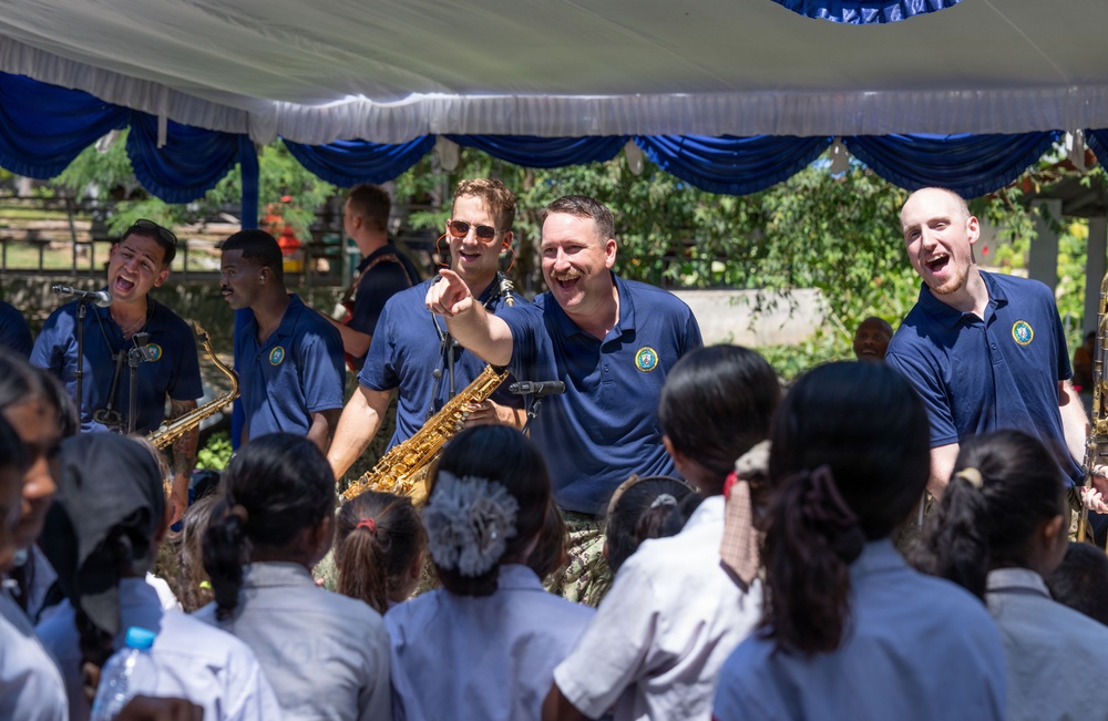 Pacific Partnership 2026 conducts host nation outreach event at Ensino Basico 123 Bogoro School in Dili, Timor-Leste