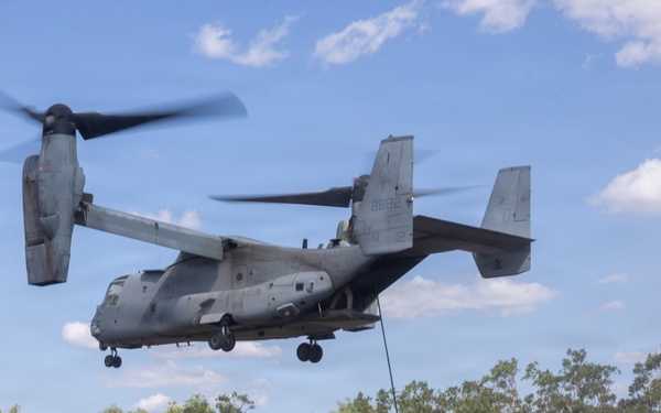 MRF-D Marines conduct fast-roping training