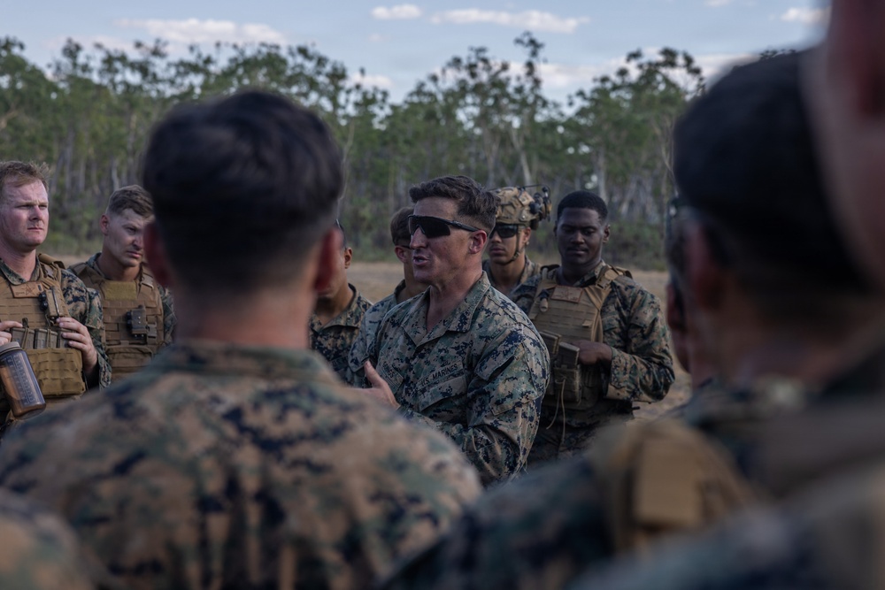 MRF-D Marines conduct fast-roping training