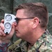 ET1 uses a range and bearing finder during Northern Viking 2026