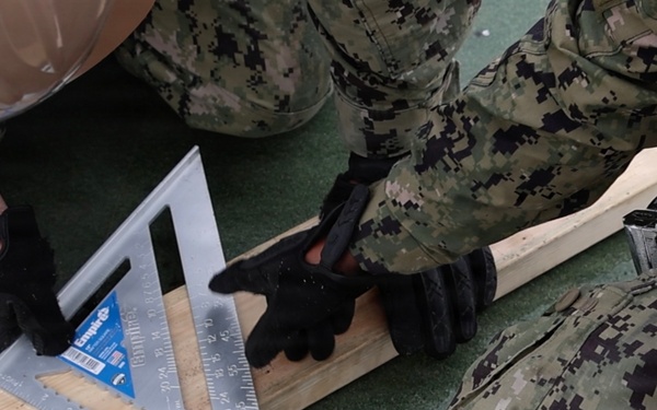 Seabees Advance Arctic Bee Hut Build at Keflavik