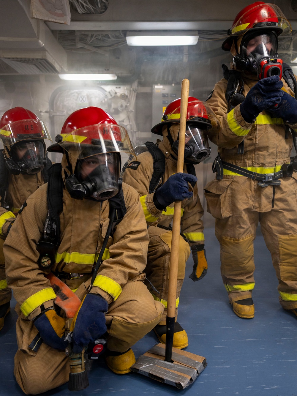 Fire Drill on DDG 117