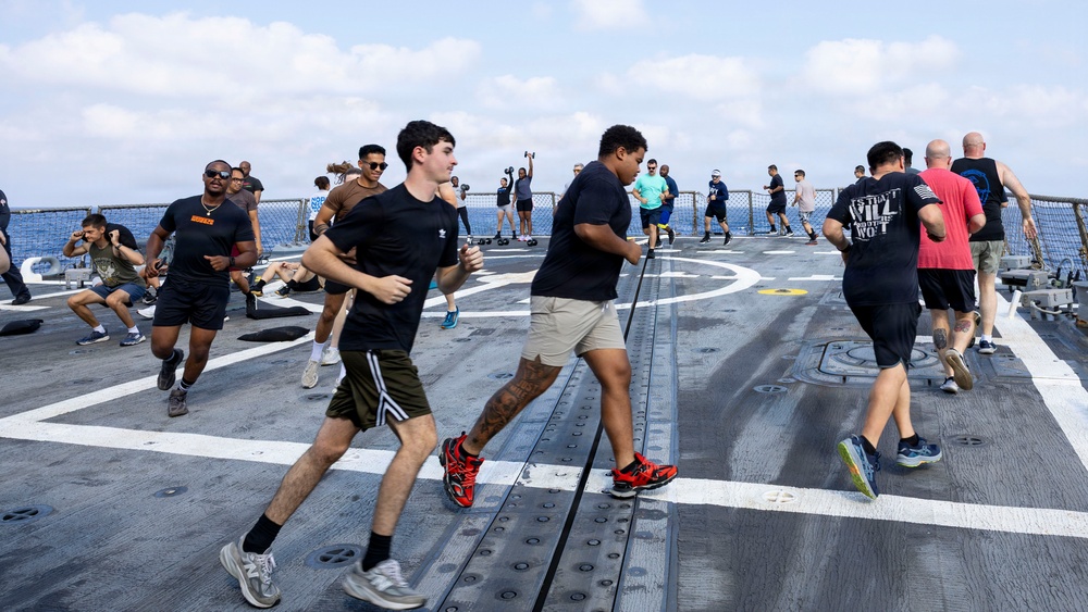 Working Out on DDG 117