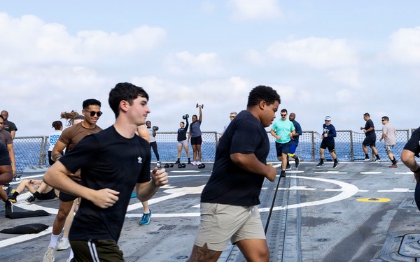 Working Out on DDG 117