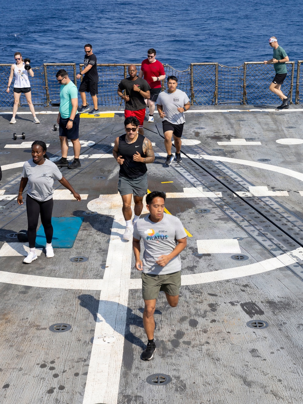 Working Out on DDG 117