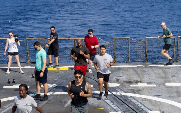 Working Out on DDG 117
