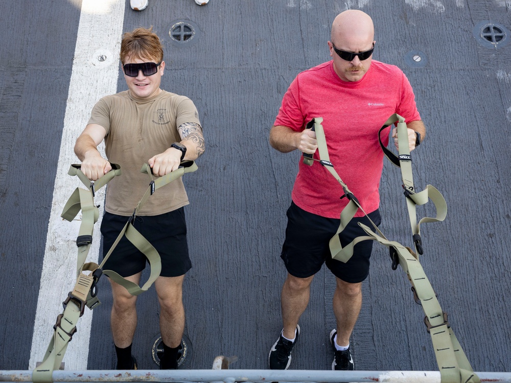 Working Out on DDG 117