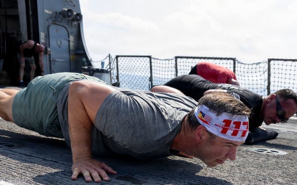Working Out on DDG 117