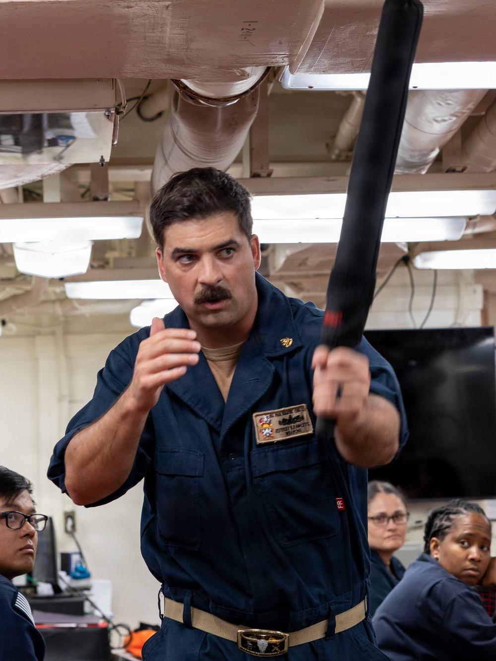 DDG 117 Conducts Weapons Familiarization