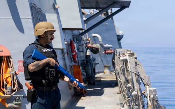 DDG 117 Conducts AT Drill