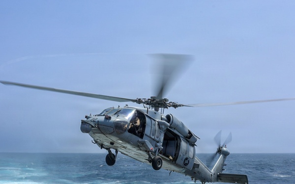 Replenishment-at-Sea Aboard USS Mason (DDG 87)