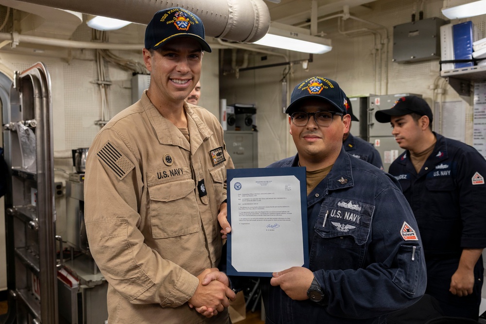 GSM2 Ramirez Frocked on DDG 117