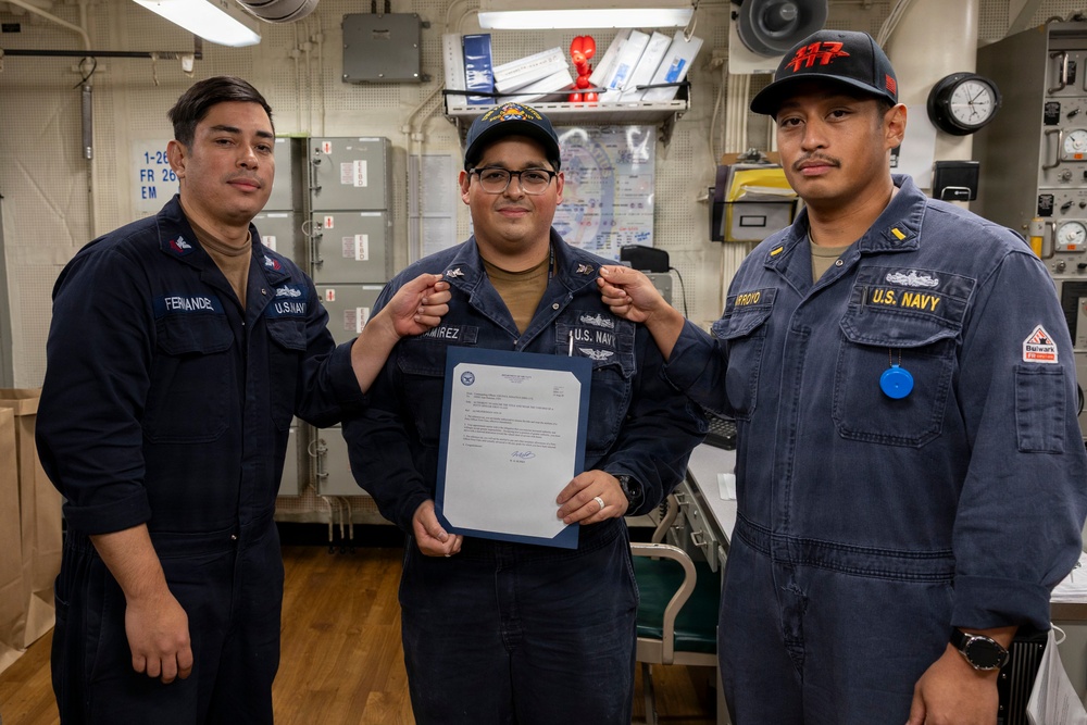 GSM2 Ramirez Frocked on DDG 117