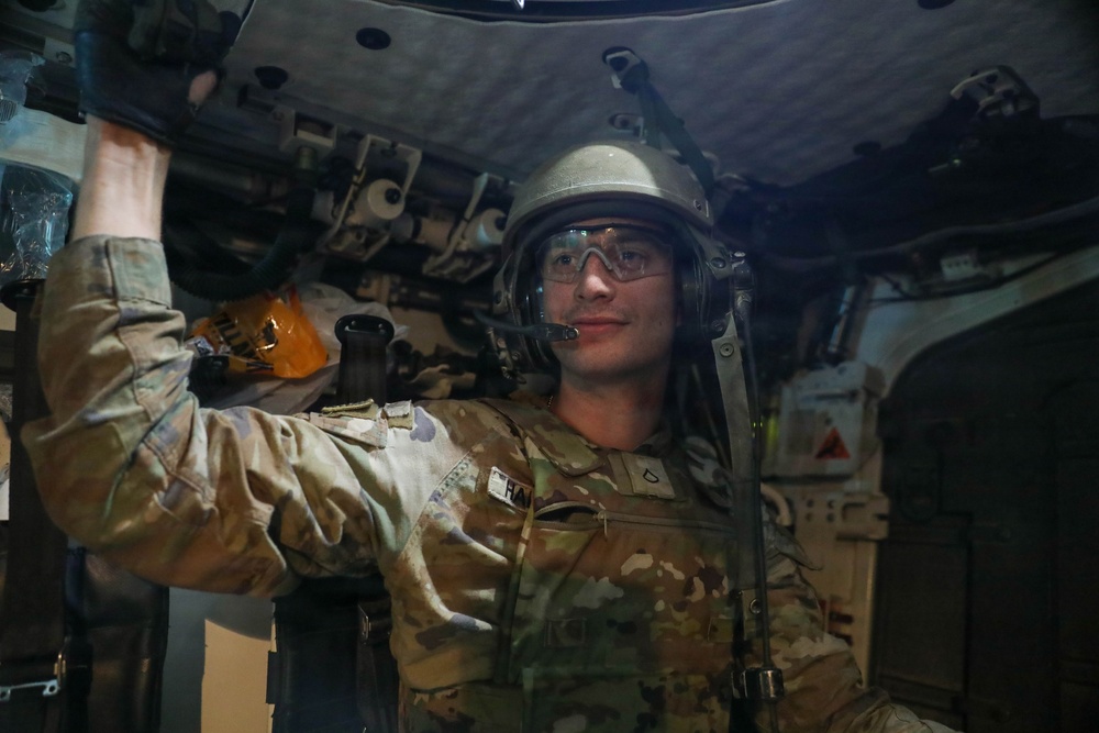 3rd Squadron, 2nd Cavalry Regiment conducts familiarization training on new Strykers
