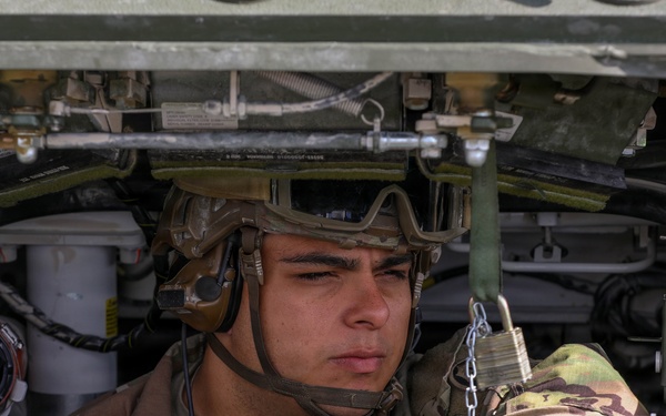 3rd Squadron, 2nd Cavalry Regiment conducts familiarization training on new Strykers