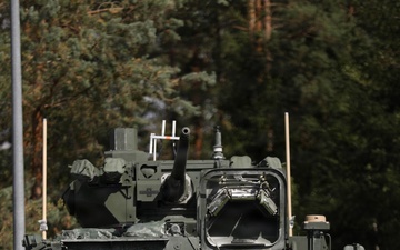 3rd Squadron, 2nd Cavalry Regiment conducts familiarization training on new Strykers