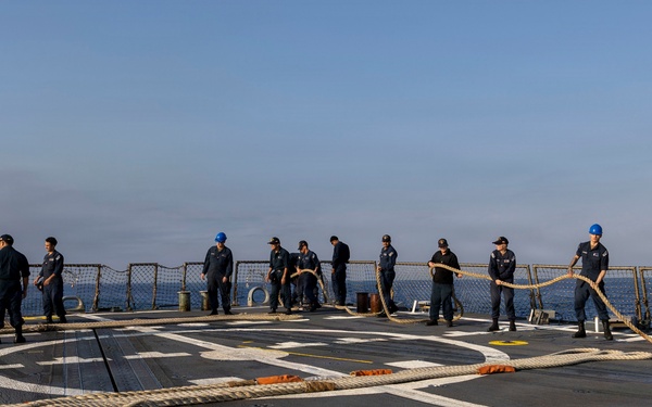 DDG 117 Pulls Into Limassol