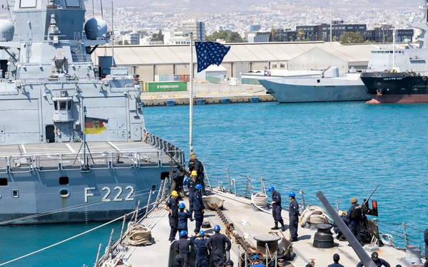 DDG 117 Leaves Limassol