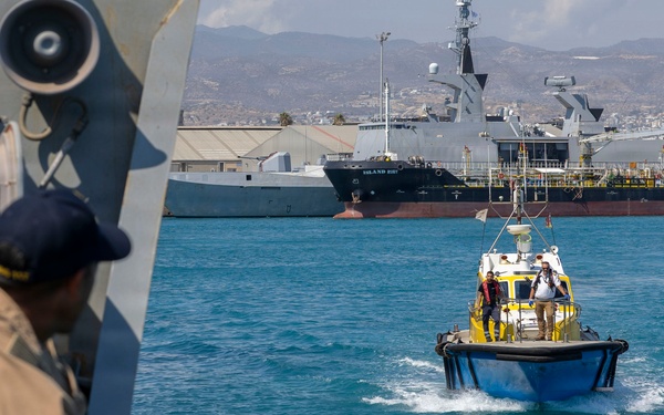 DDG 117 Leaves Limassol