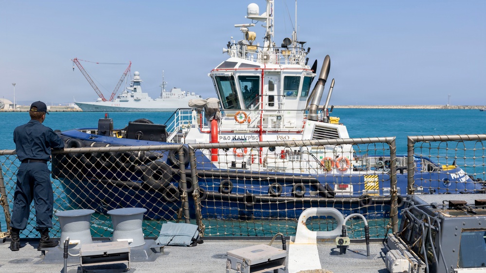 DDG 117 Leaves Limassol