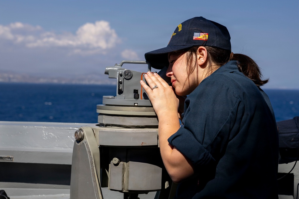 DDG 117 Leaves Limassol