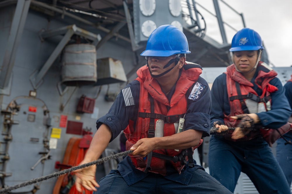 John Paul Jones Conducts Replenishment-at-Sea