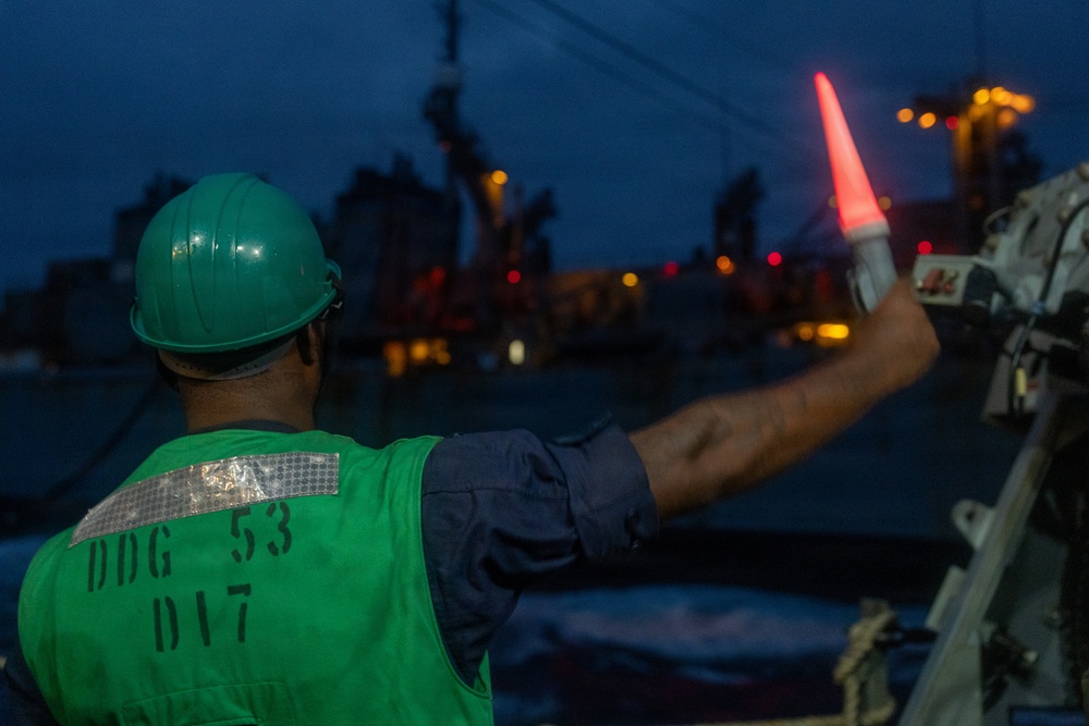 John Paul Jones Conducts Replenishment-at-Sea