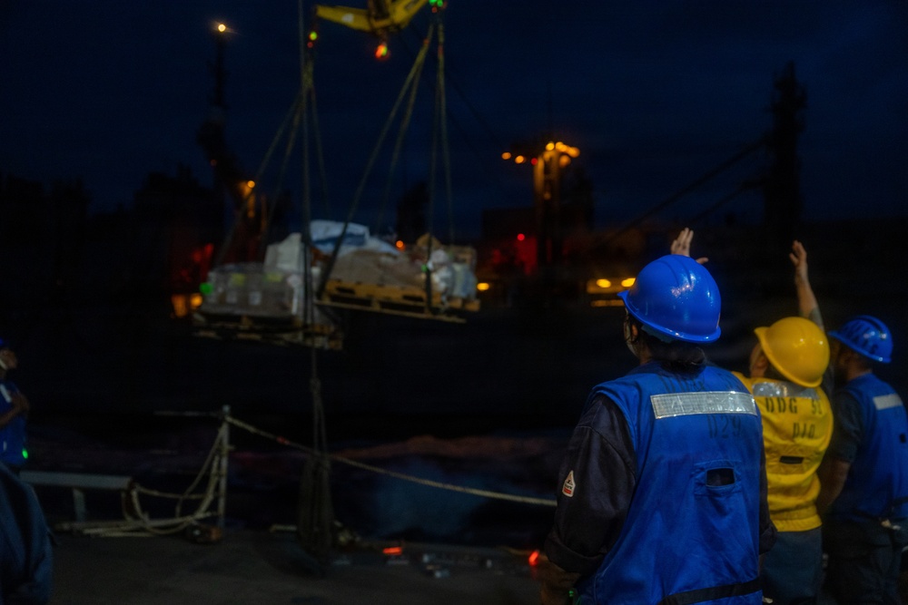 John Paul Jones Conducts Replenishment-at-Sea