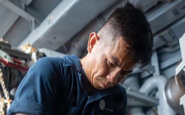 U.S. Sailors, Marines Conduct Routine Operations Aboard USS Boxer