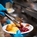 Boxer Sailors, 11th MEU Marines Serve Breakfast