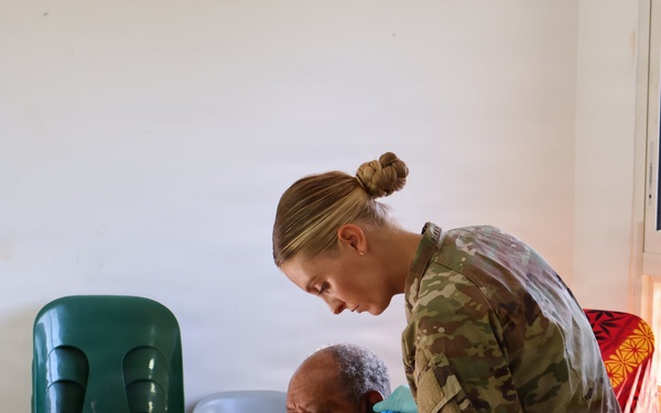 Hearing Test During Soloman Island MEDCAP