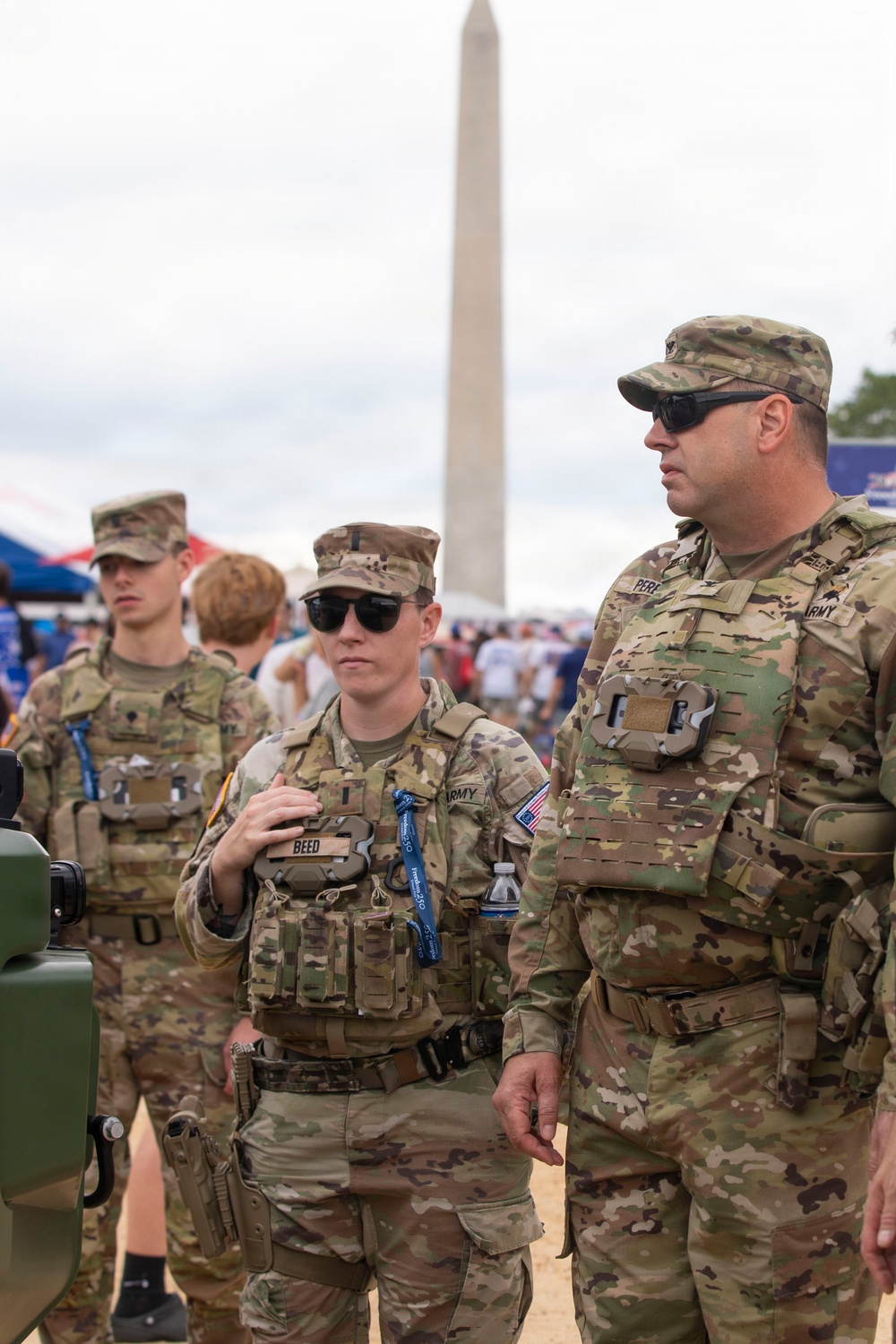Col. Adrian Perez Conducts a Circulation Around the 250th Grand Prix Practice Event