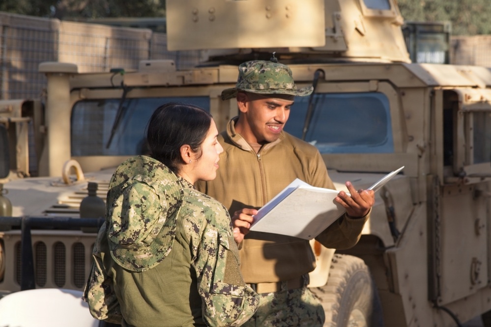 NMCB 4 Seabees Begin FTX, Build HQ