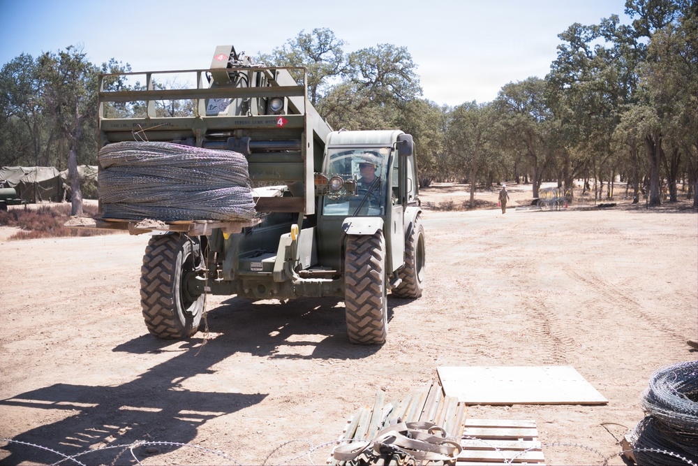 NMCB 4 Seabees Begin FTX, Build HQ