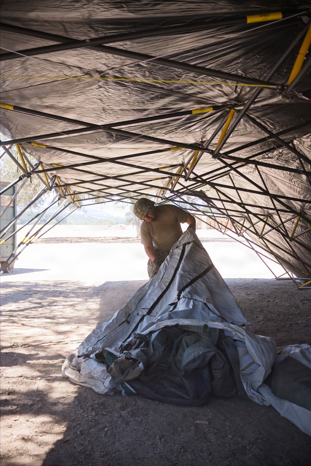 NMCB 4 Seabees Begin FTX, Build HQ
