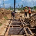 USACE pours concrete foundations for Koblerville Elementary School in Saipan