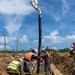 USACE pours concrete foundations for Koblerville Elementary School in Saipan