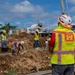 USACE pours concrete foundations for Koblerville Elementary School in Saipan