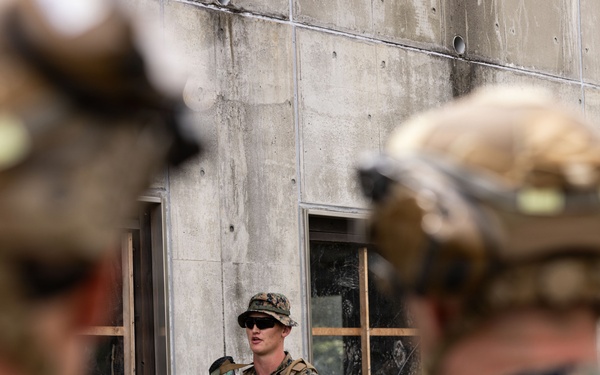 U.S. Marines with 12th LCT Bravo Company executes Urban Operations in Fuji