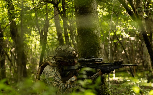 U.S. Marines with 12th LCT Bravo Company executes Urban Operations in Fuji