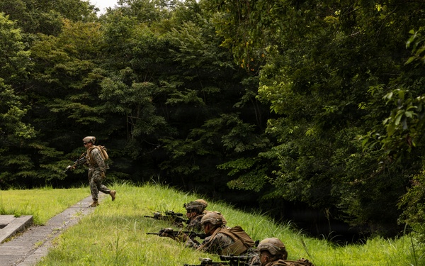 U.S. Marines with 12th LCT Bravo Company executes Urban Operations in Fuji